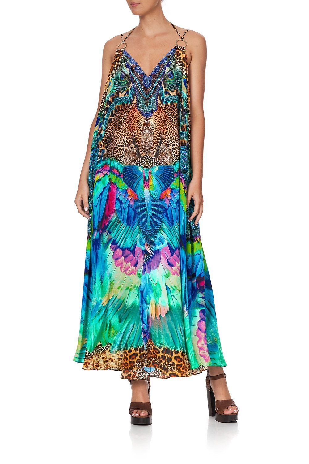 RING DETAIL STRAP DRESS MOTHER XANADU