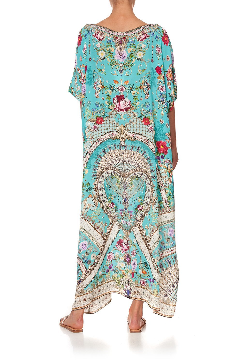 ROUND NECK KAFTAN A SONNET FOR SATINE