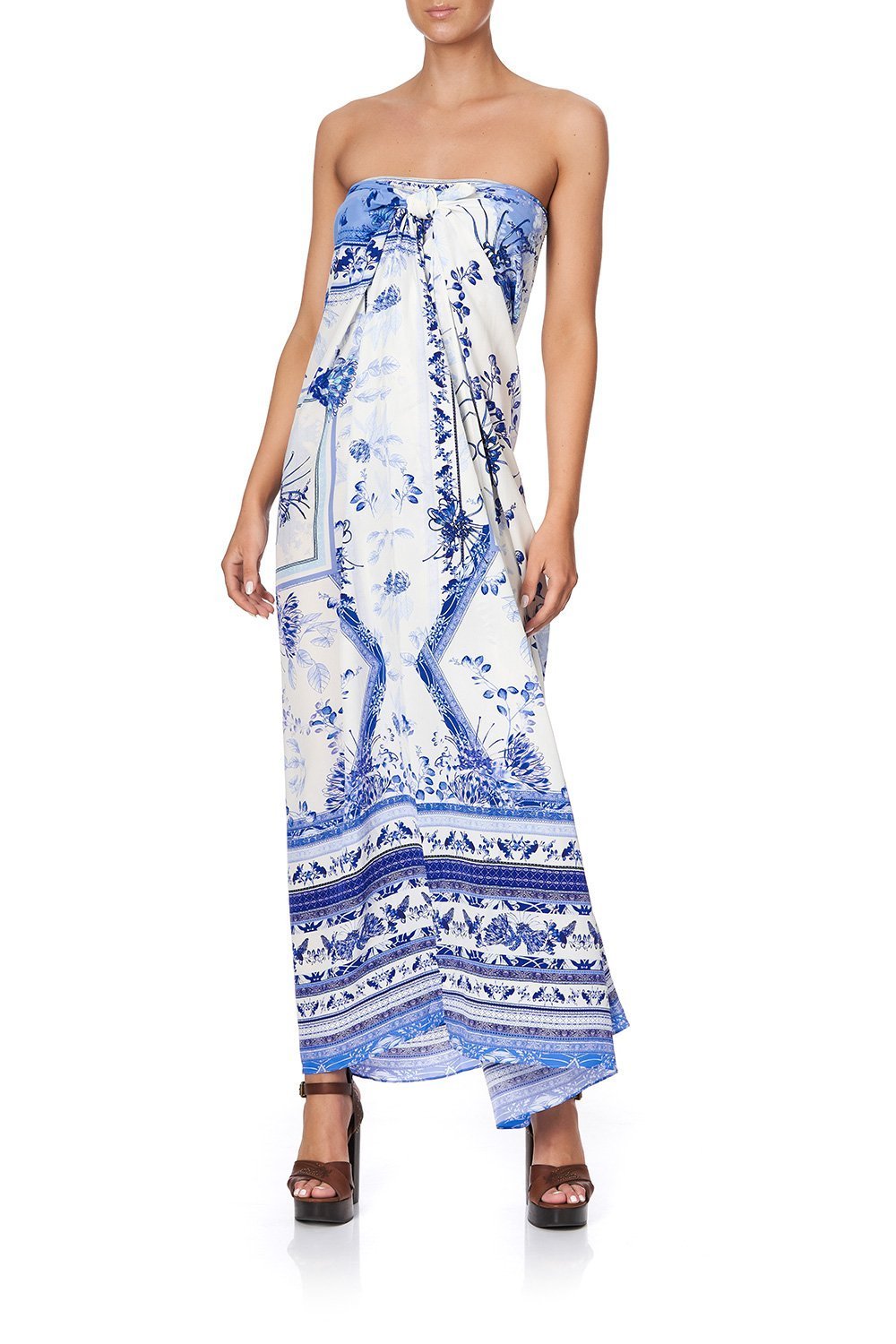 ROUND NECK KAFTAN CARDS FROM THE COAST