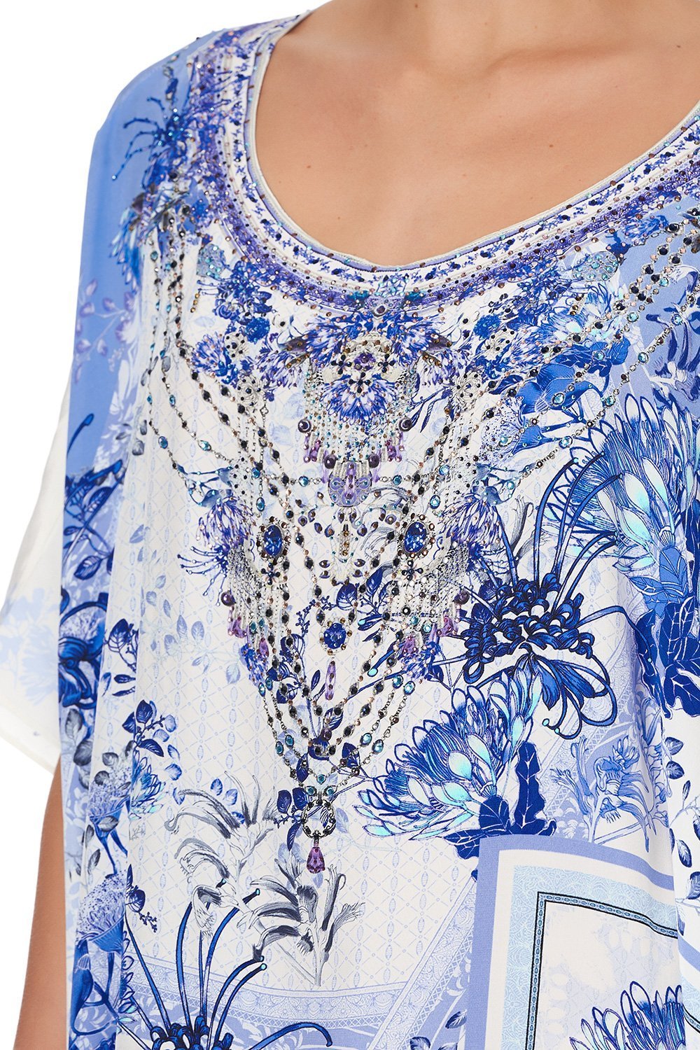 ROUND NECK KAFTAN CARDS FROM THE COAST