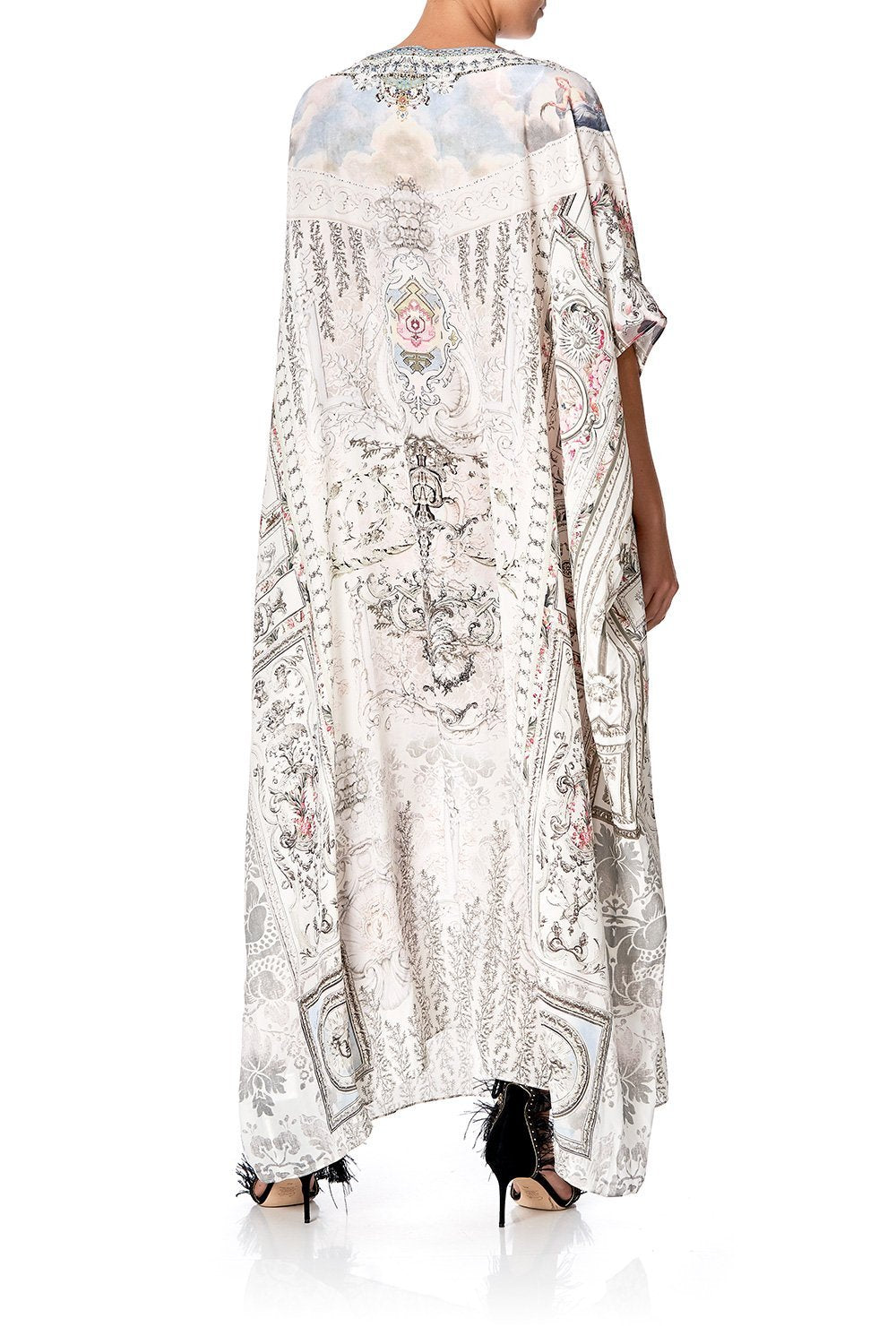 ROUND NECK KAFTAN CRYSTAL CASTLE
