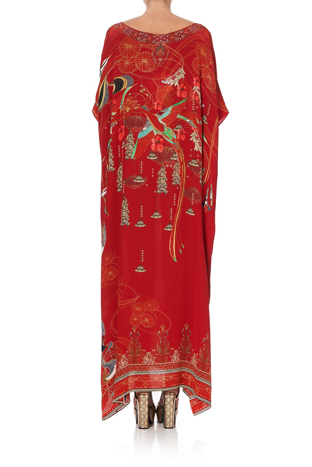 ROUND NECK KAFTAN FORBIDDEN FRUIT