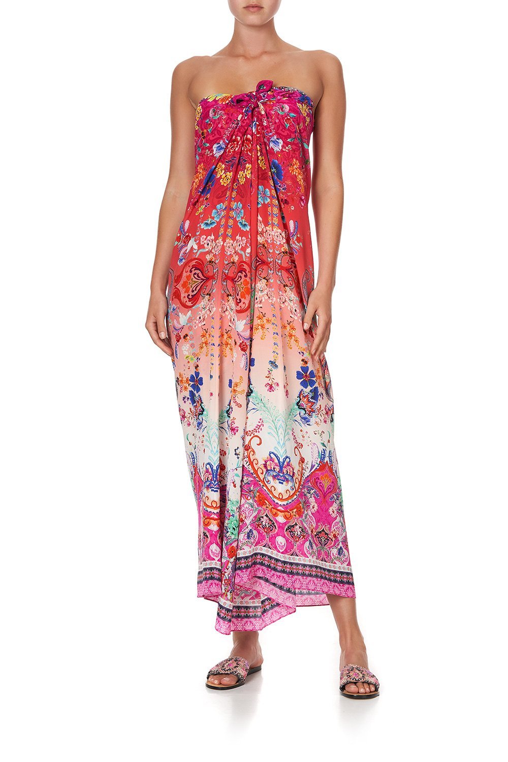 ROUND NECK KAFTAN FREE LOVE