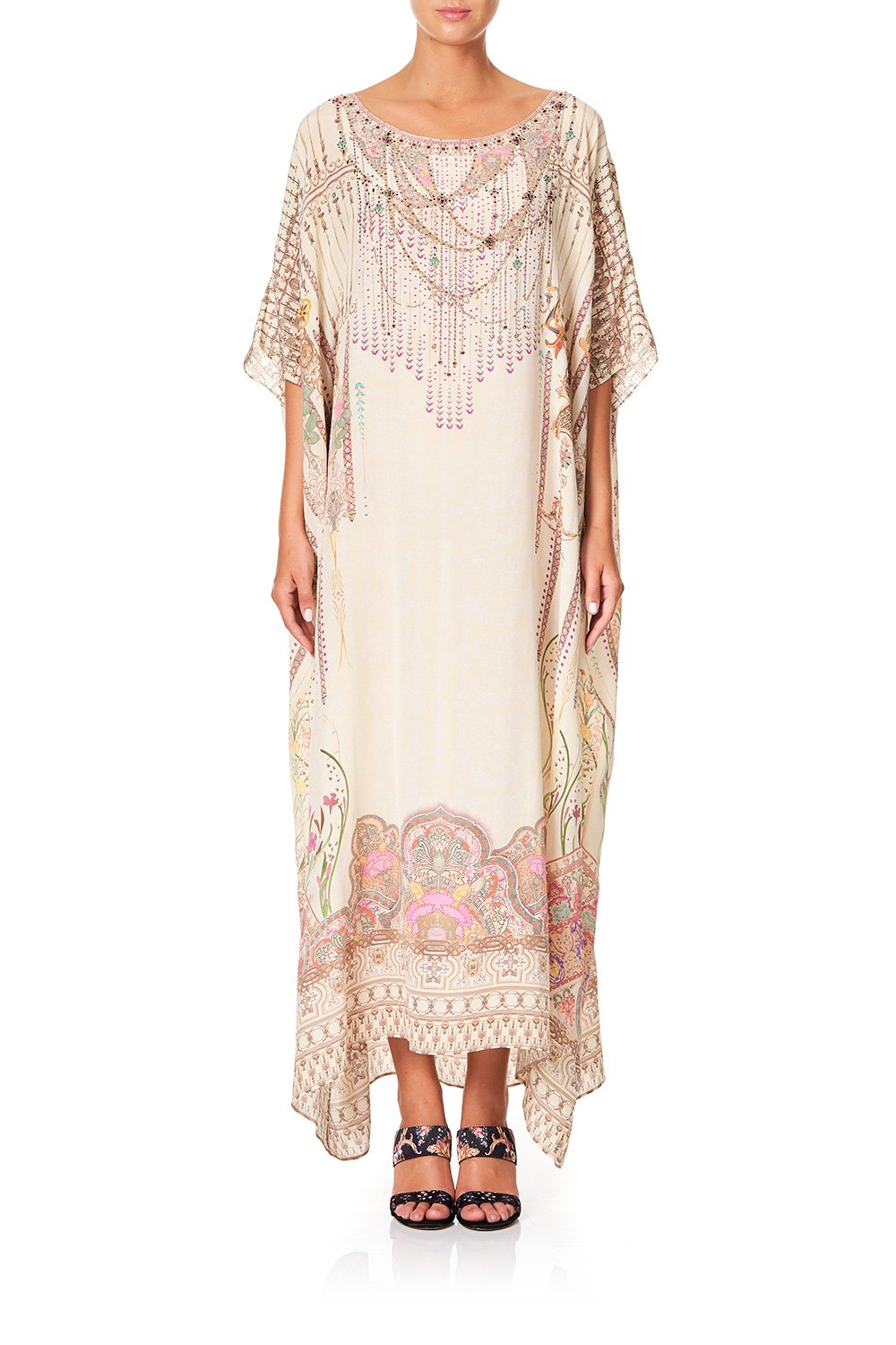 CAMILLA ROUND NECK KAFTAN GOLDEN AGE