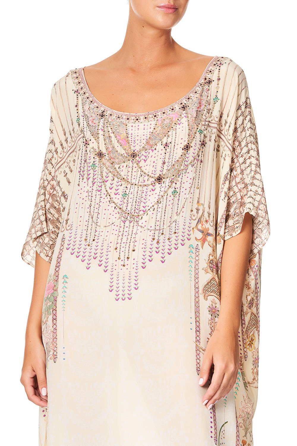 CAMILLA ROUND NECK KAFTAN GOLDEN AGE