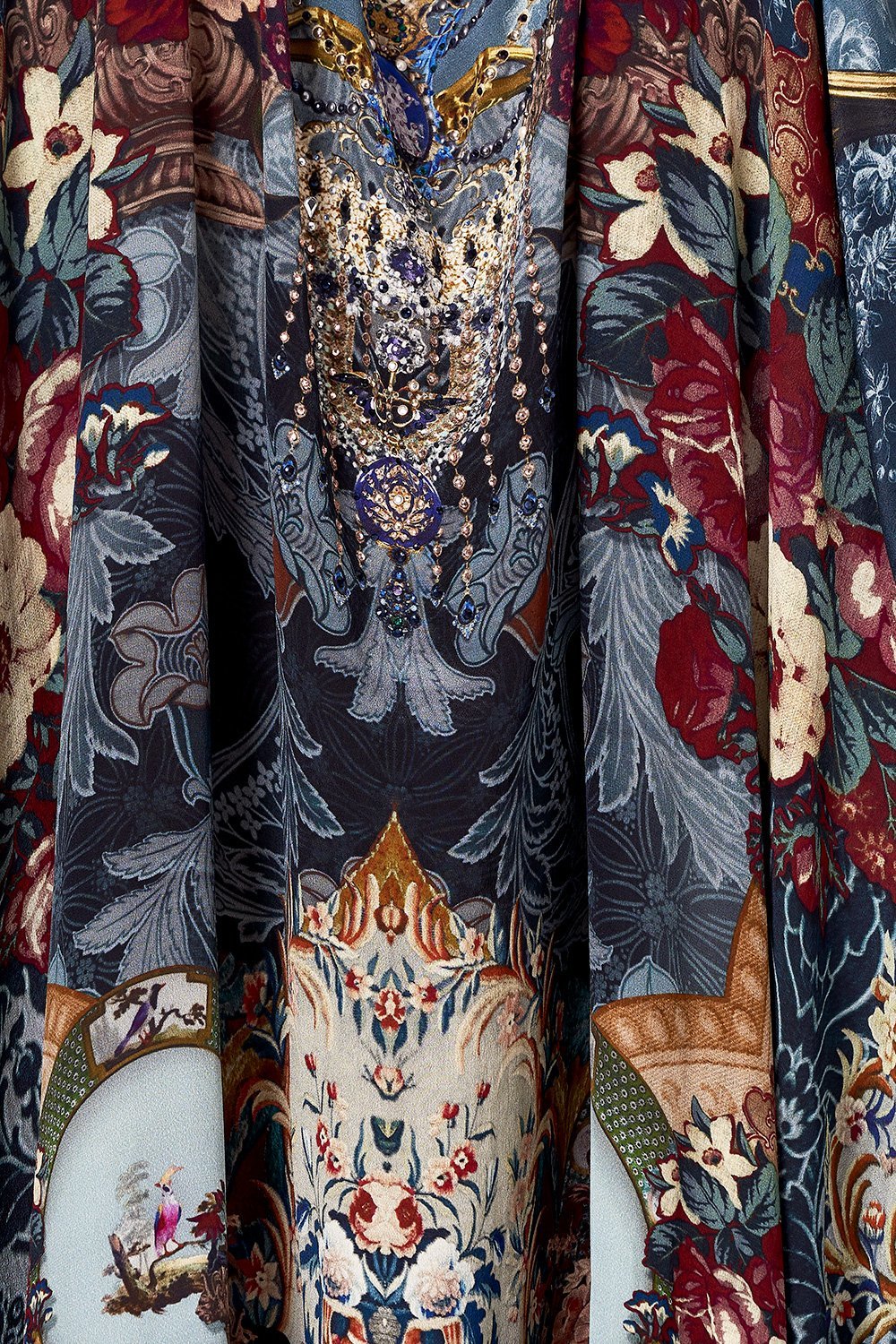 ROUND NECK KAFTAN HOTEL BOHEME