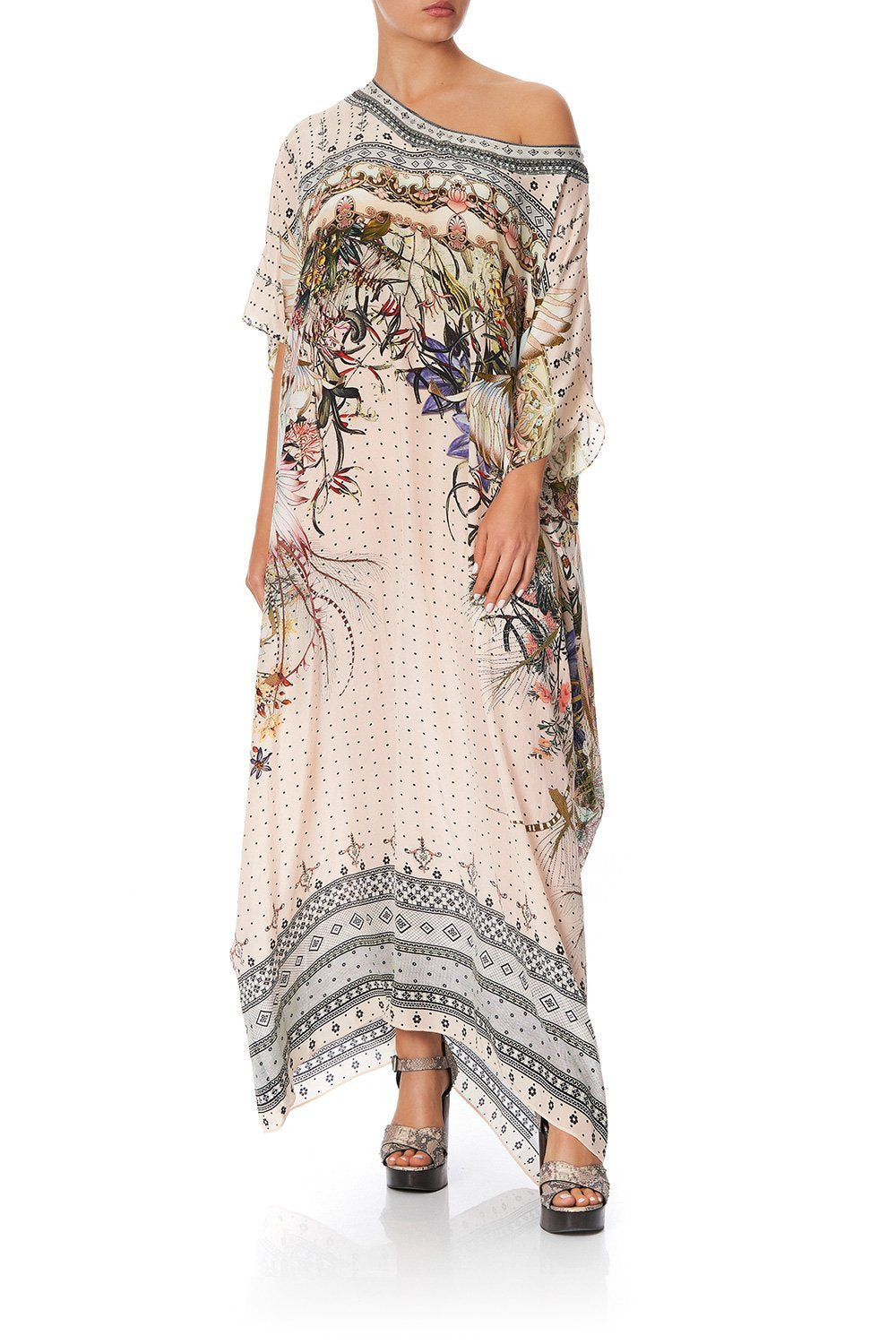 ROUND NECK KAFTAN KINDRED SKIES