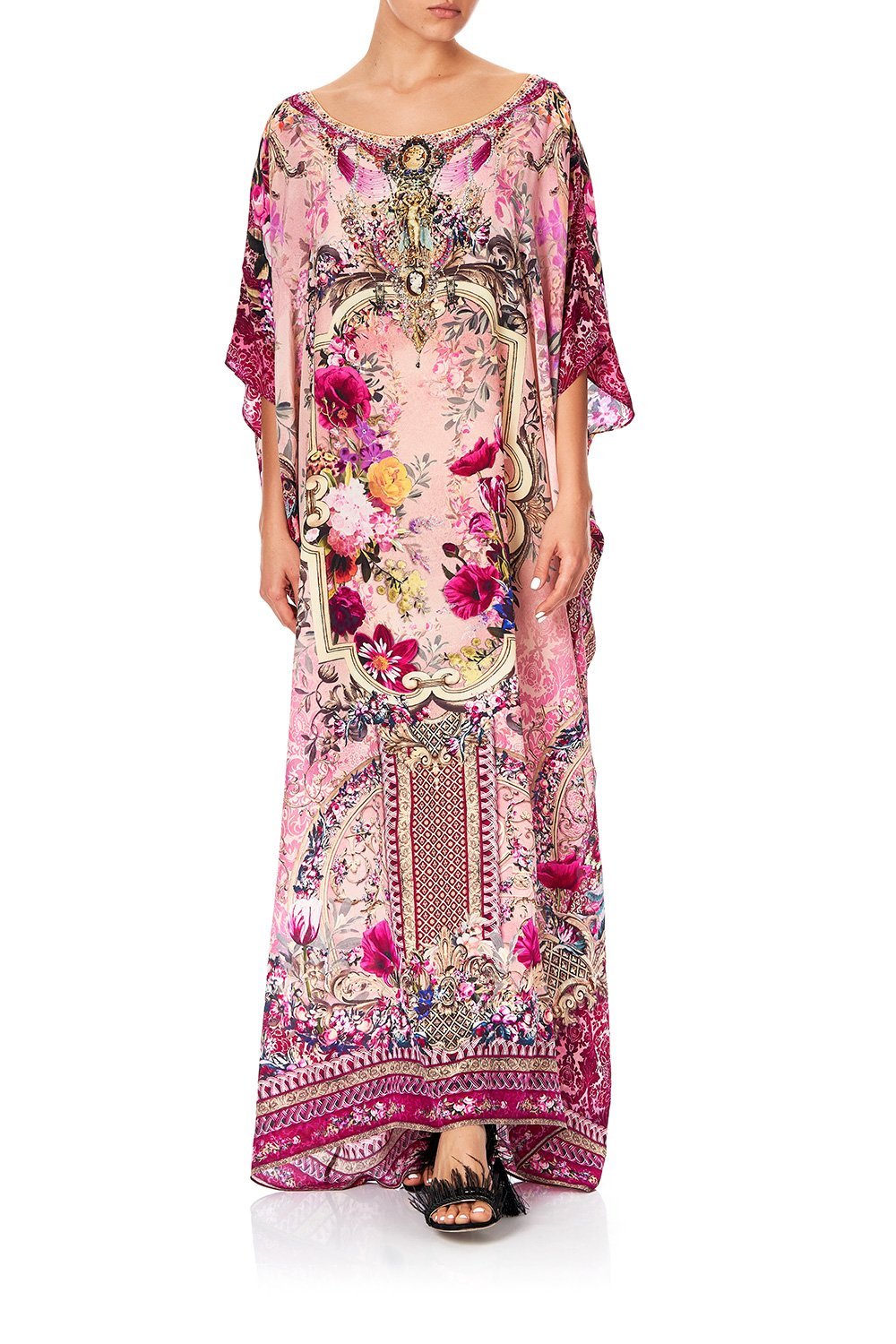 CAMILLA ROUND NECK KAFTAN LA BELLE