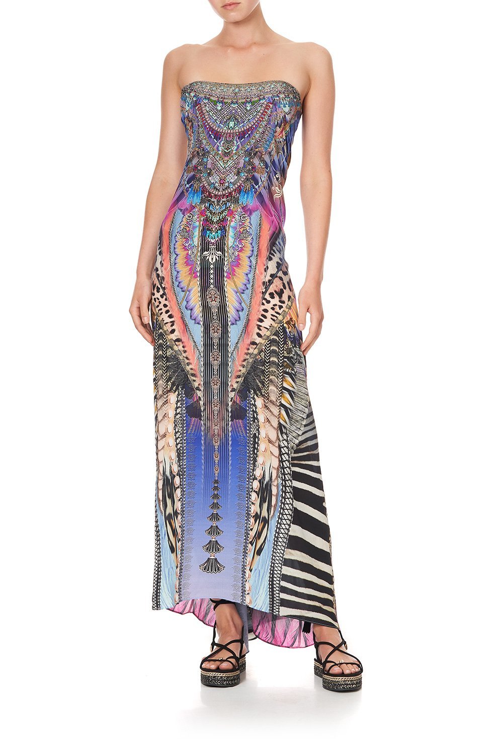 ROUND NECK KAFTAN LOVE ON THE WING