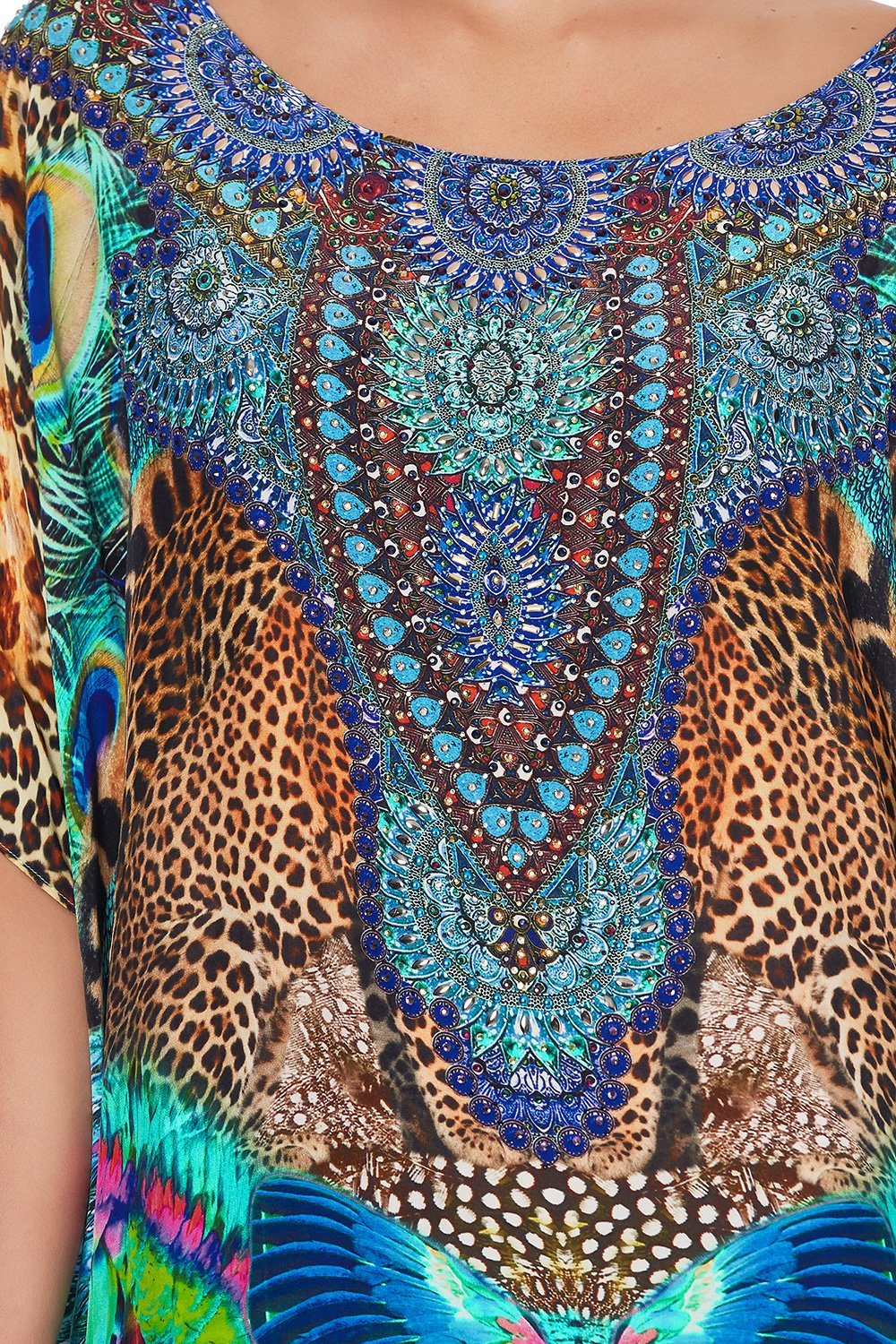 ROUND NECK KAFTAN MOTHER XANADU