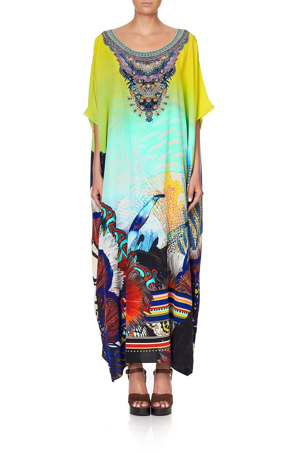 ROUND NECK KAFTAN SOUTHERN MERMAID