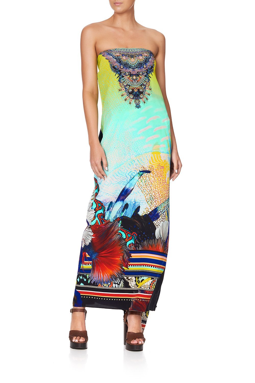 ROUND NECK KAFTAN SOUTHERN MERMAID