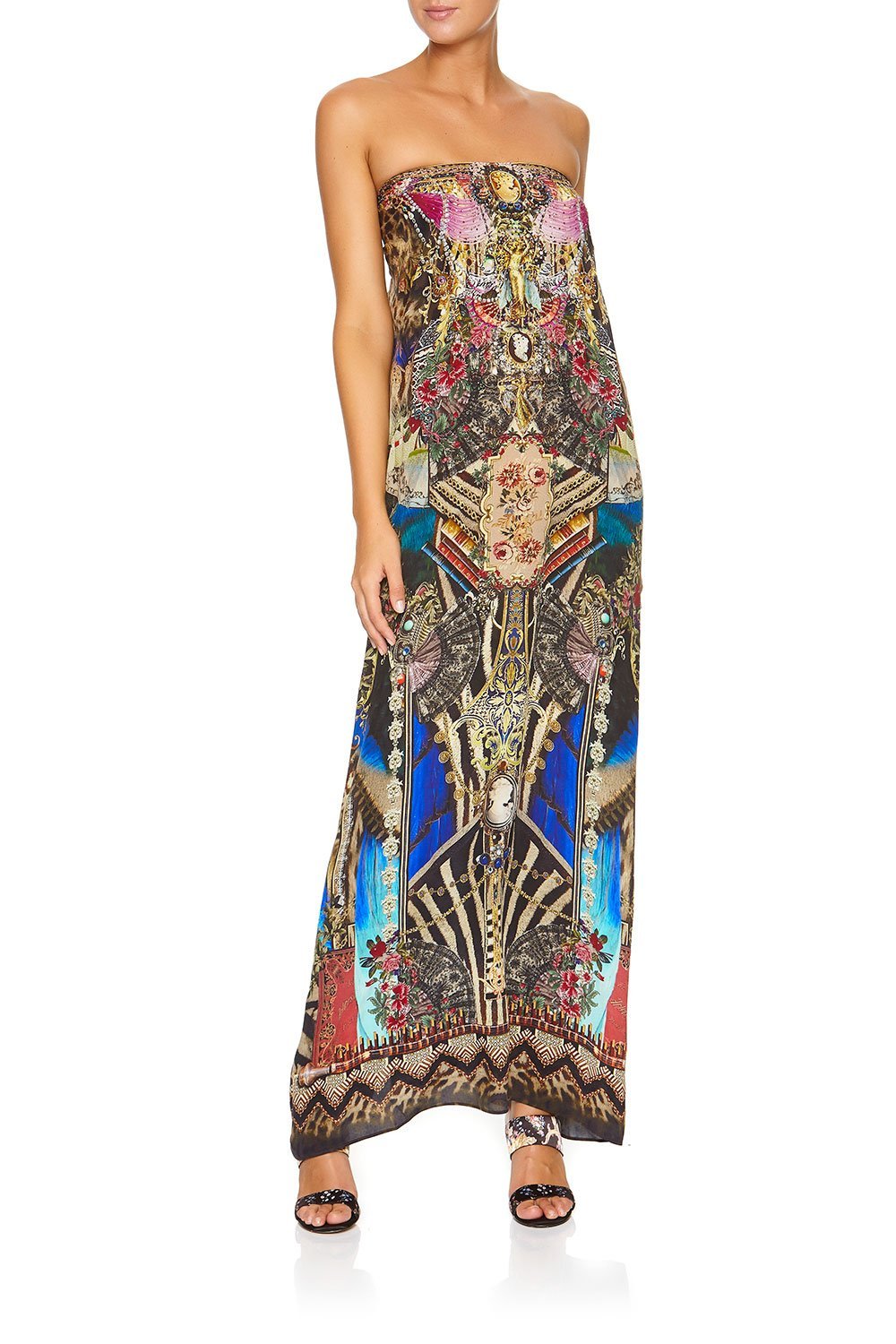 ROUND NECK KAFTAN STRONGER TOGETHER