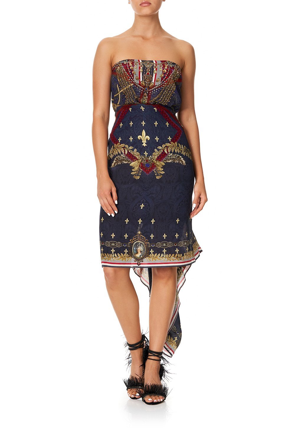 CAMILLA ROUND NECK KAFTAN THIS CHARMING WOMAN