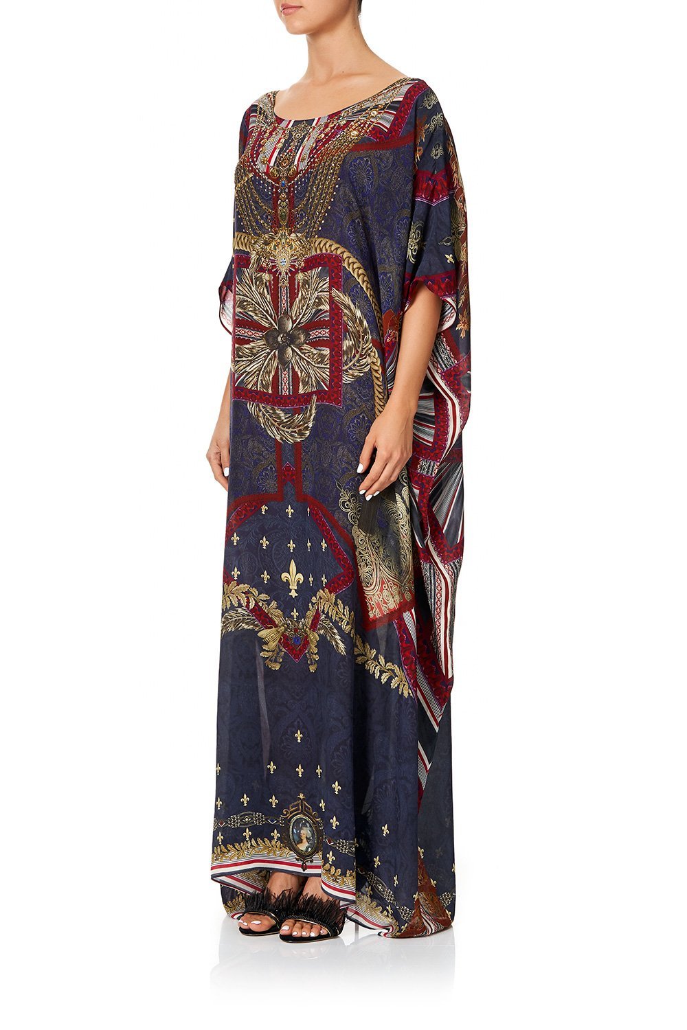 CAMILLA ROUND NECK KAFTAN THIS CHARMING WOMAN