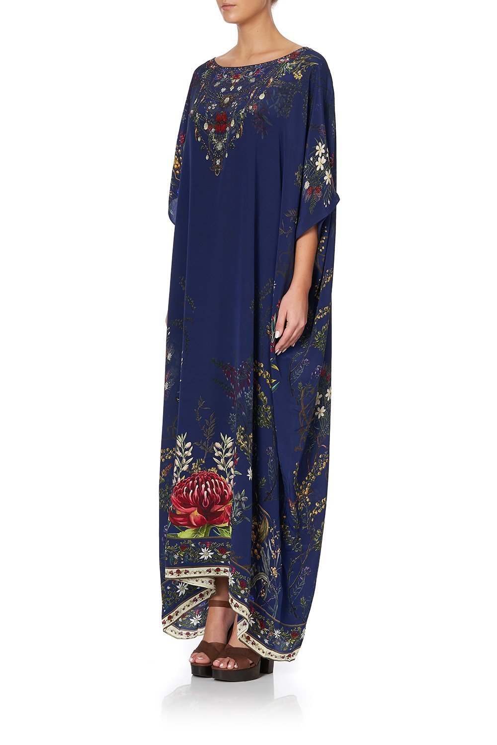 ROUND NECK KAFTAN WINGS IN ARMS