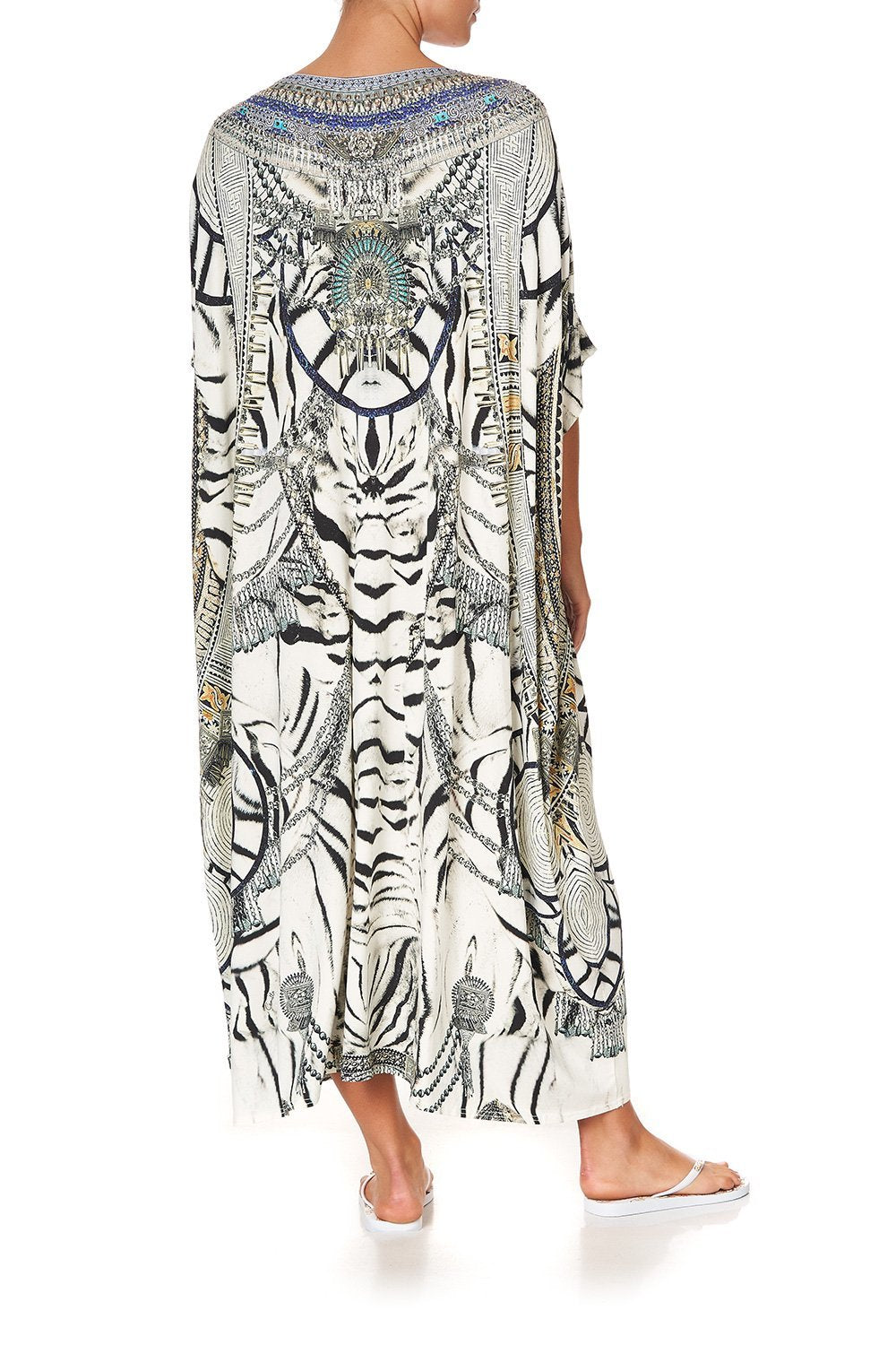 ROUND NECK LOUNGE KAFTAN WILD BELLE