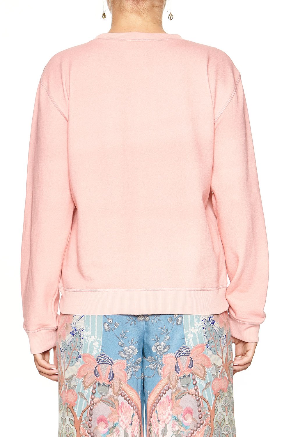 CAMILLA ROUND NECK SWEATER BLANCHES BLESSING