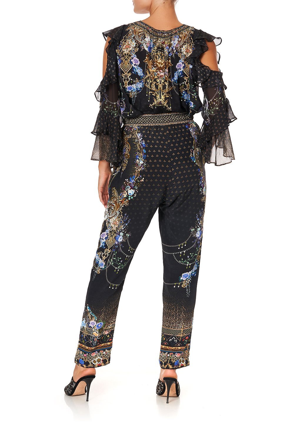 RUFFLE COLD SHOULDER BLOUSE PALACE PLAYHOUSE