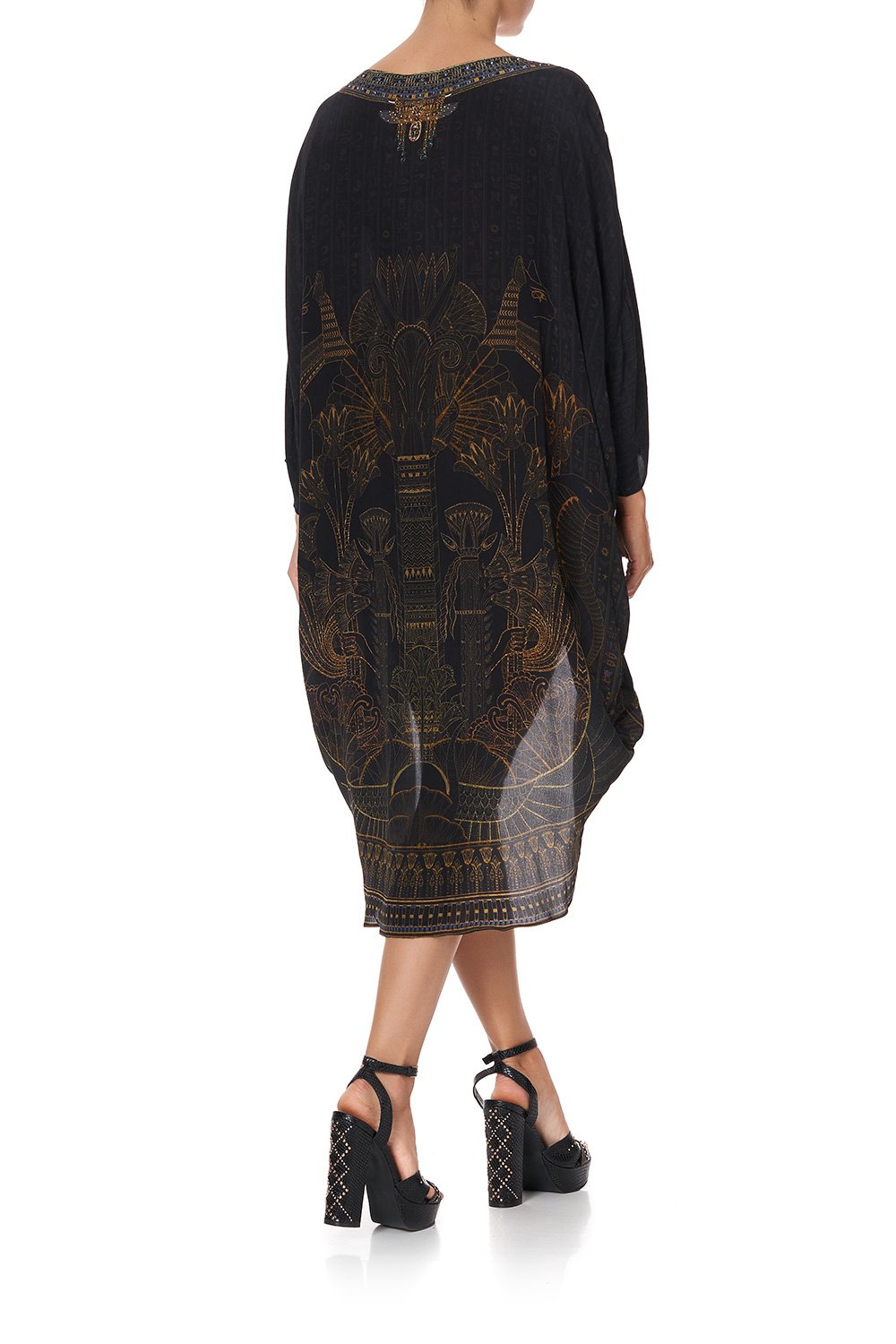 SCOOP BACK HEM DRESS COBRA KING