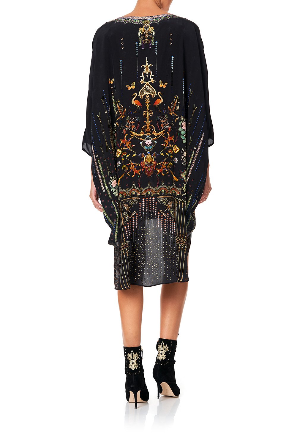 CAMILLA SCOOP BACK HEM DRESS REBELLE REBELLE