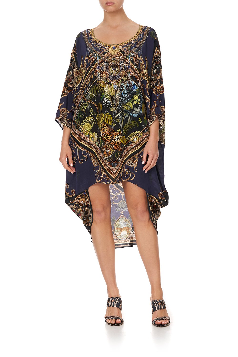 SCOOP BACK HEM DRESS SEVEN DAY WEEKEND