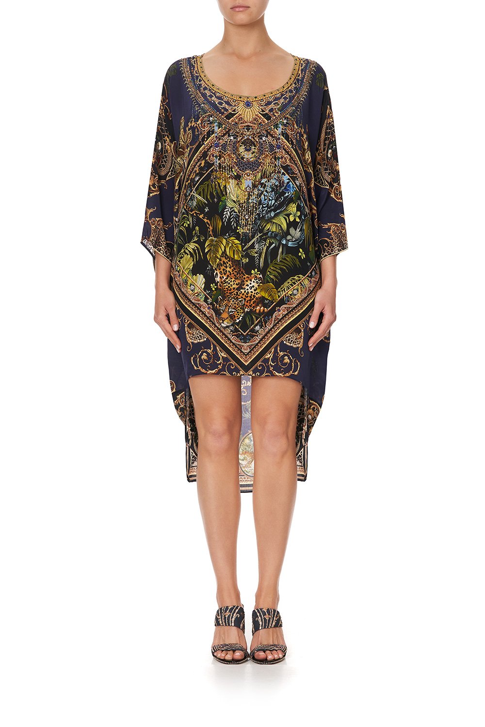 SCOOP BACK HEM DRESS SEVEN DAY WEEKEND