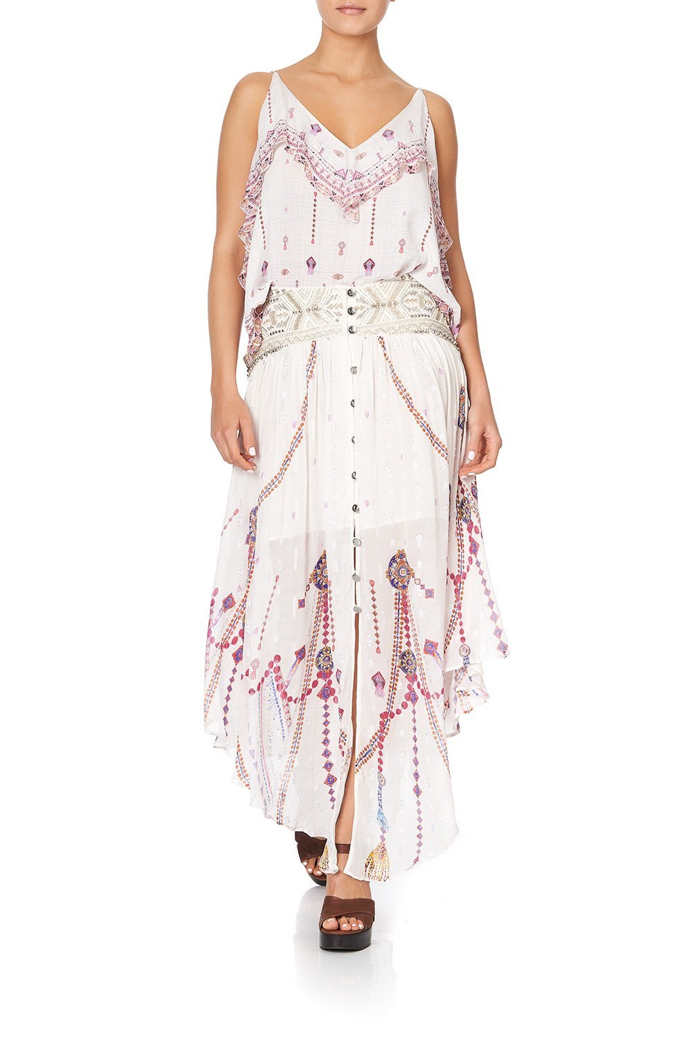 SHAPED WAIST SKIRT TANAMI ROAD