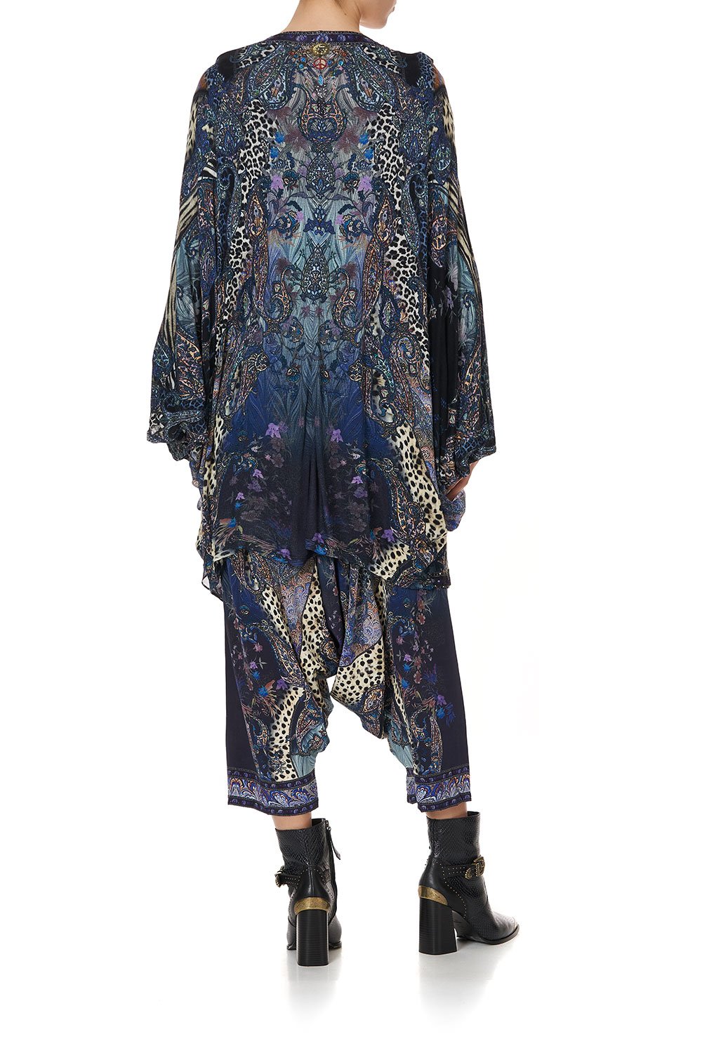 SHORT GATHERED LAYER WITH DRAPED SHOULDER FESTIVAL EXPRESS