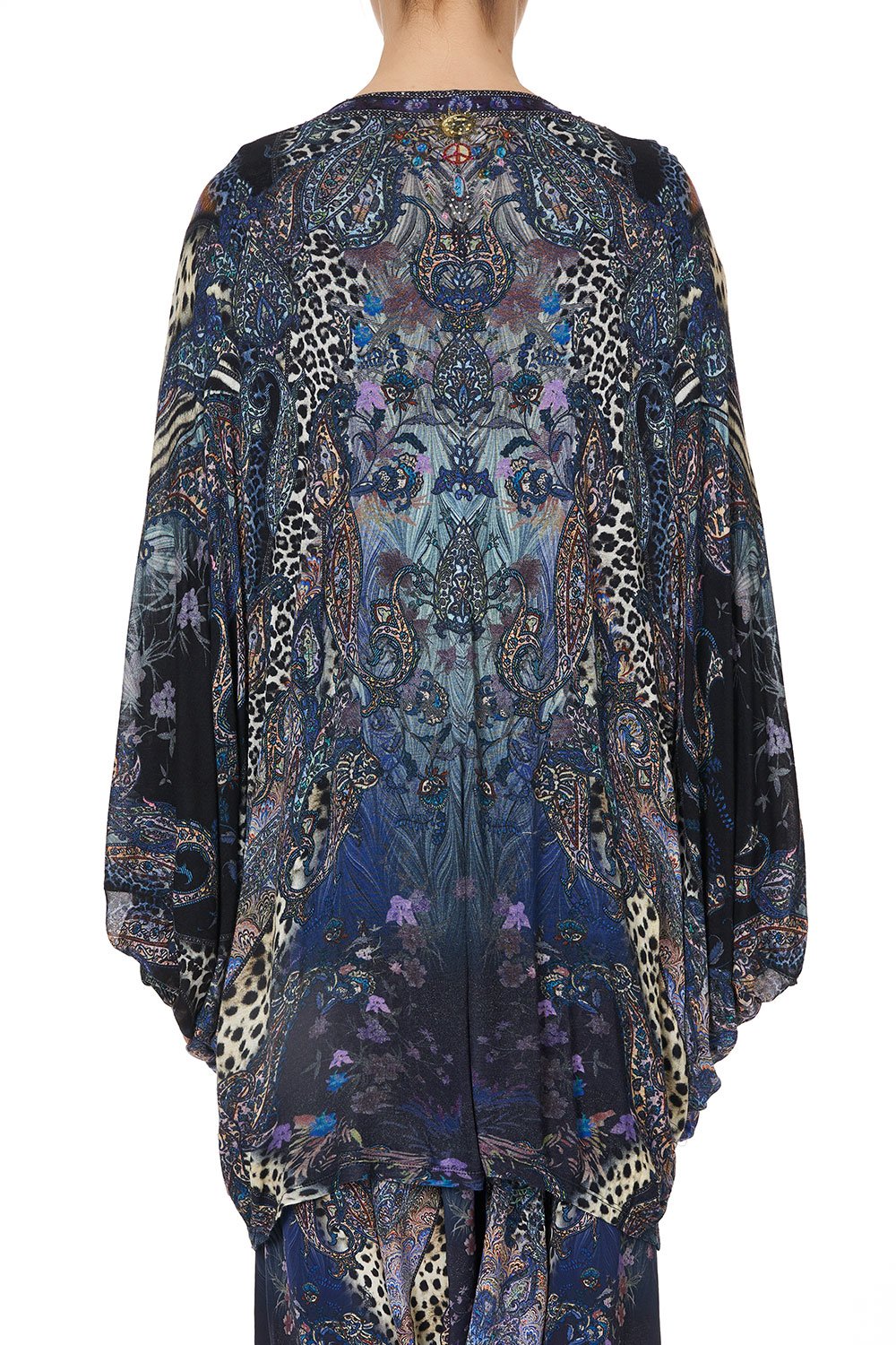 SHORT GATHERED LAYER WITH DRAPED SHOULDER FESTIVAL EXPRESS