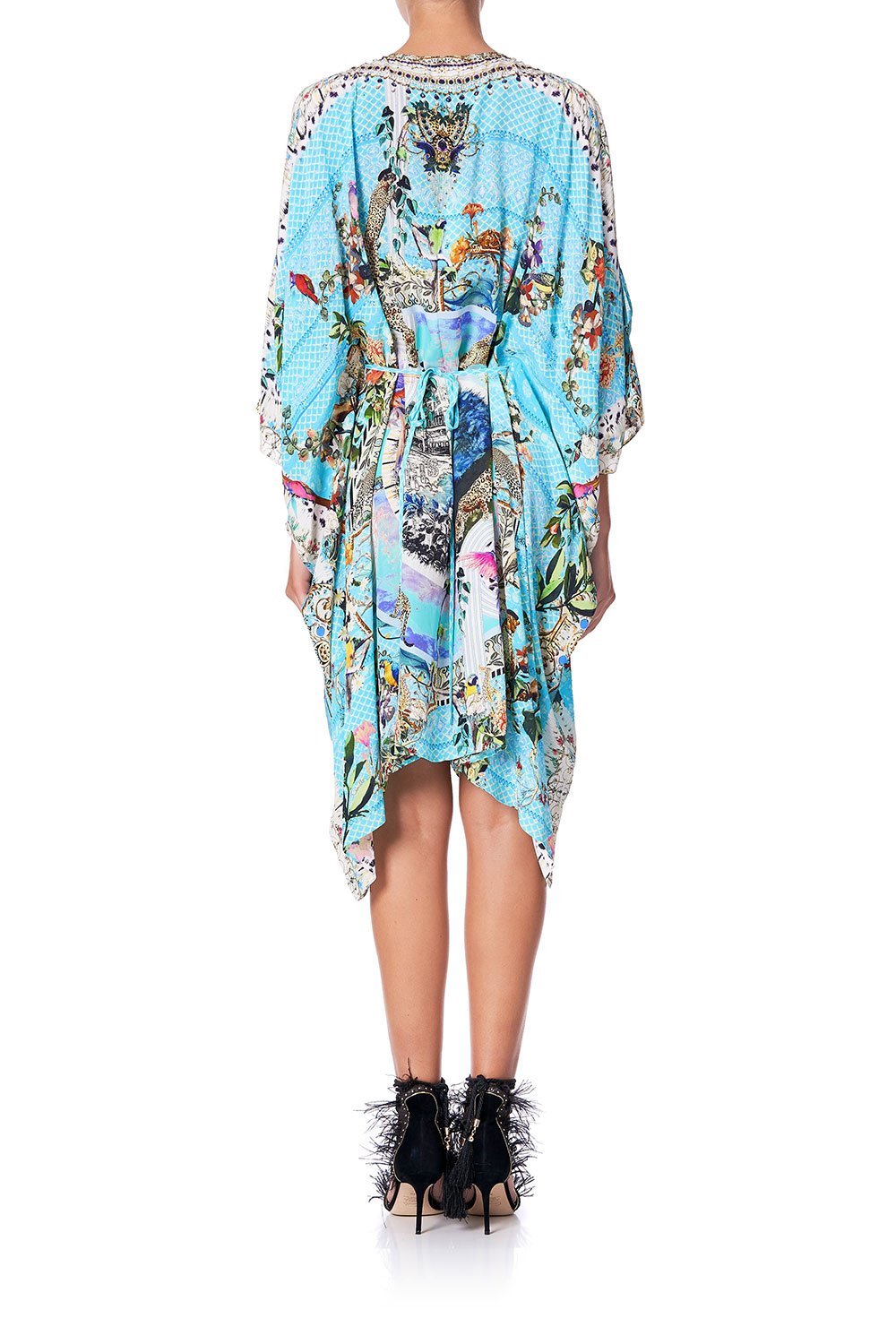 SHORT KAFTAN WITH HARDWARE GIRL FROM ST TROPEZ