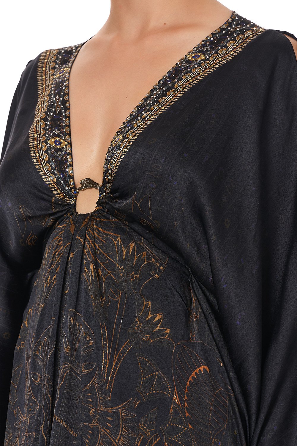 SHORT KAFTAN WITH HARDWARE COBRA KING