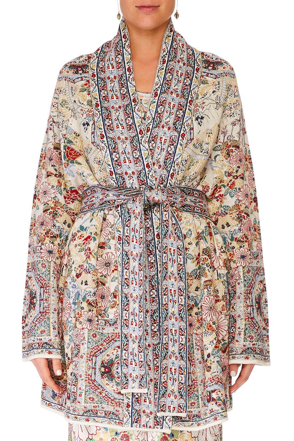 CAMILLA SHORT KIMONO WRAP TIME AFTER TIME