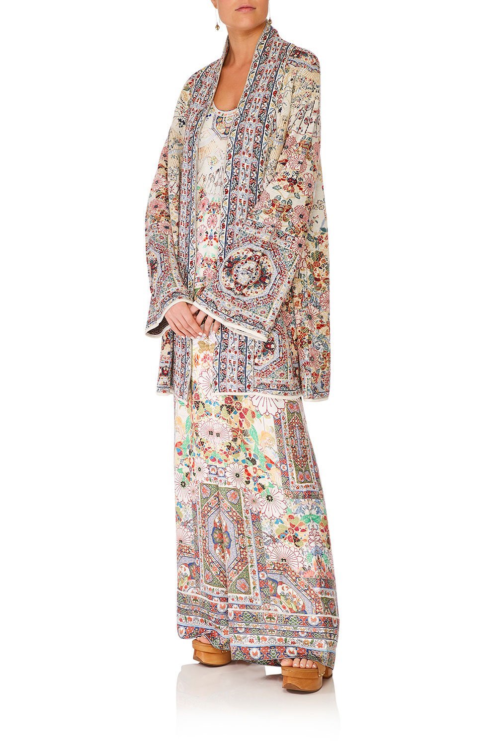 CAMILLA SHORT KIMONO WRAP TIME AFTER TIME