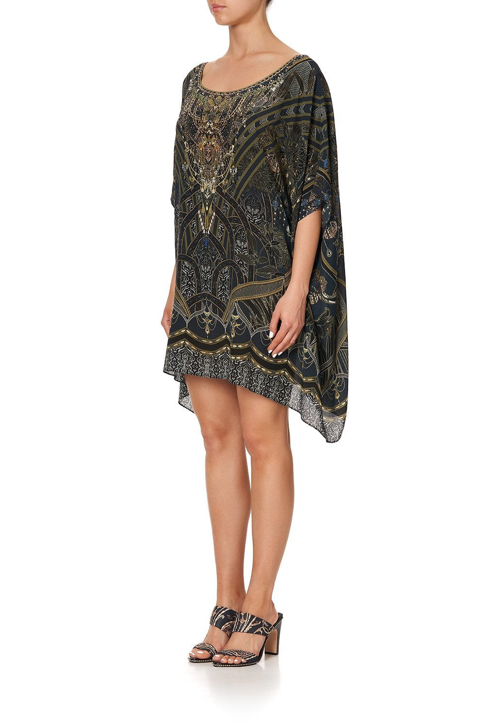 SHORT ROUND NECK KAFTAN GREAT SCOTT