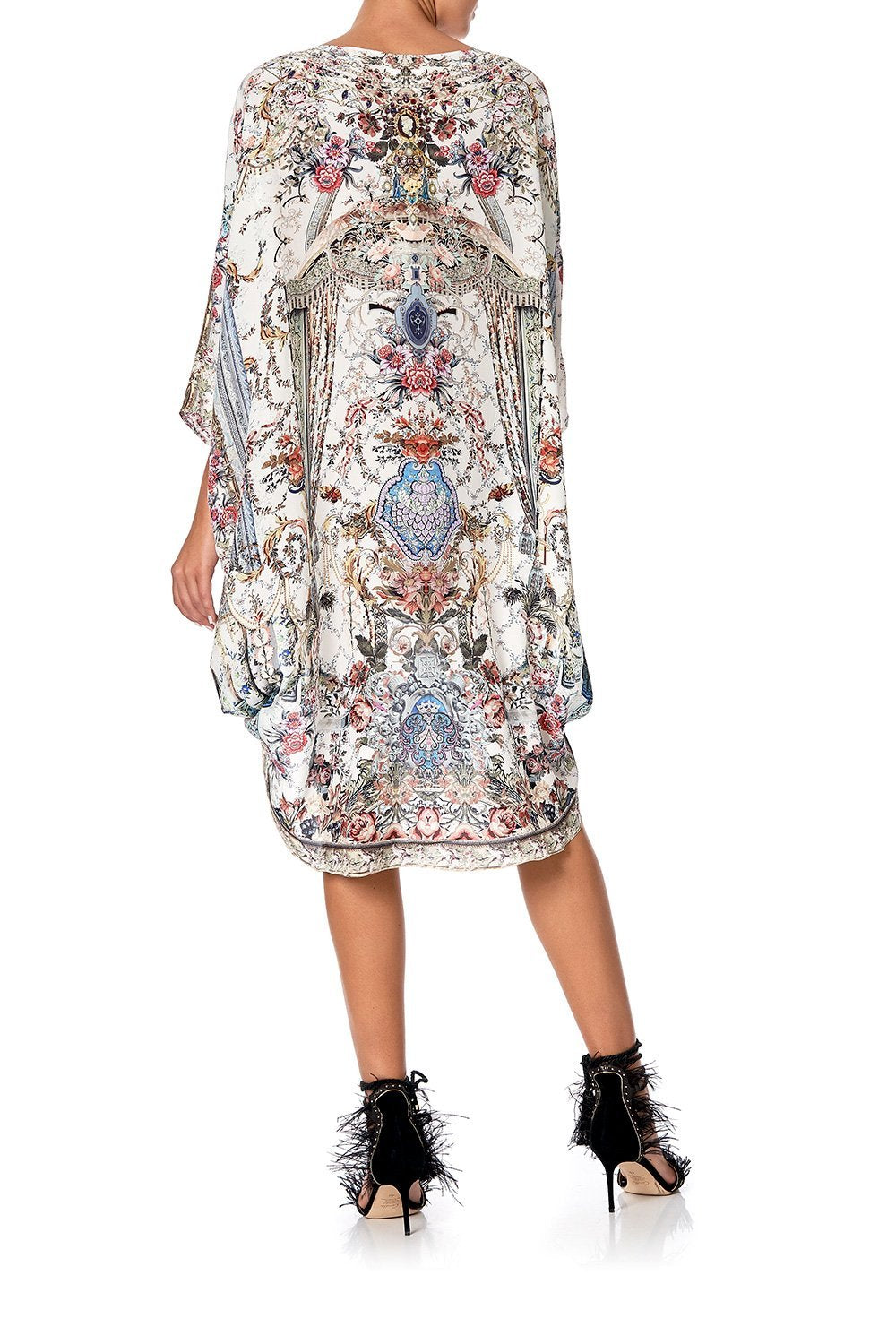 SCOOP BACK HEM DRESS SOUTHERN BELLE