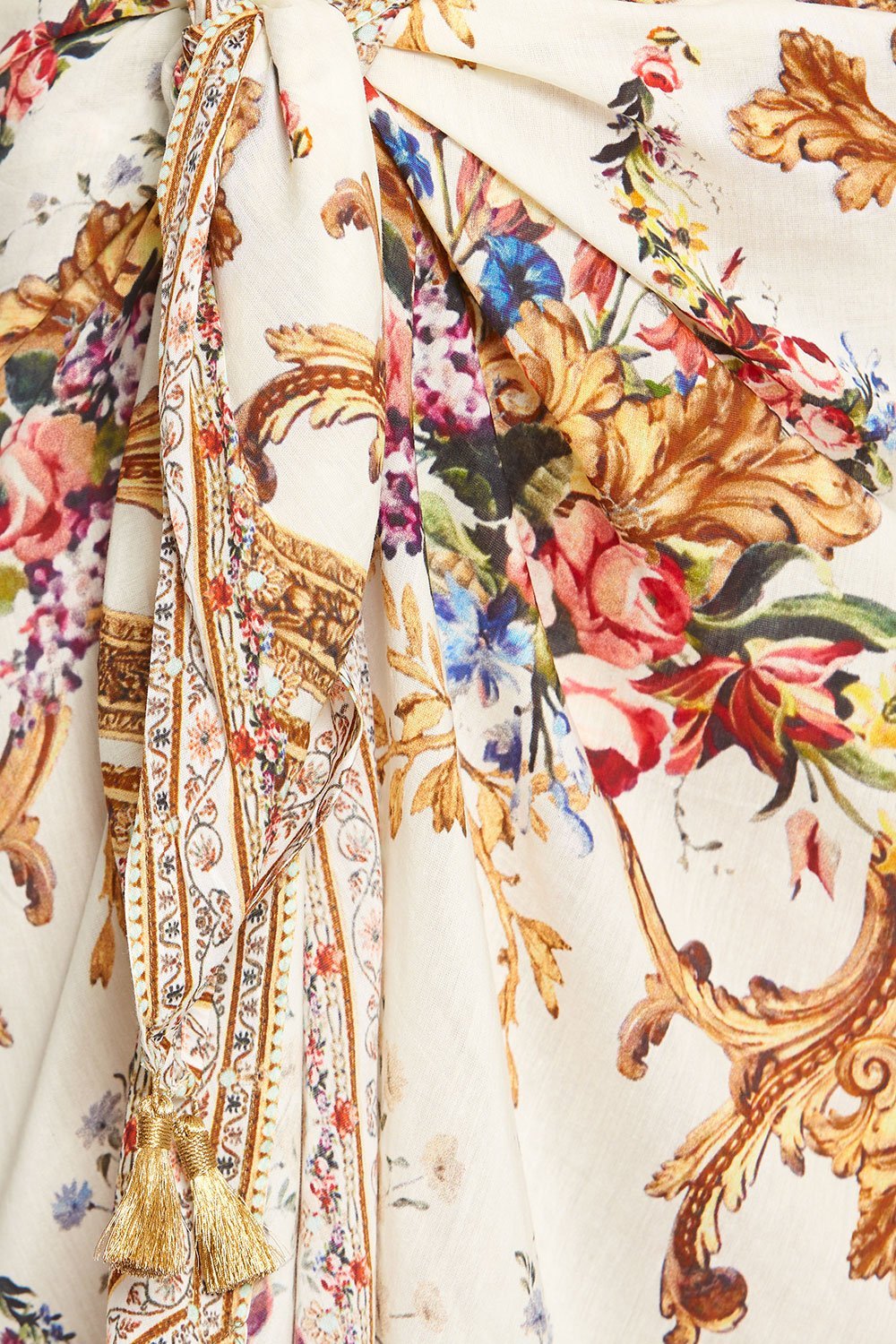 SHORT TASSEL SARONG OLYMPE ODE