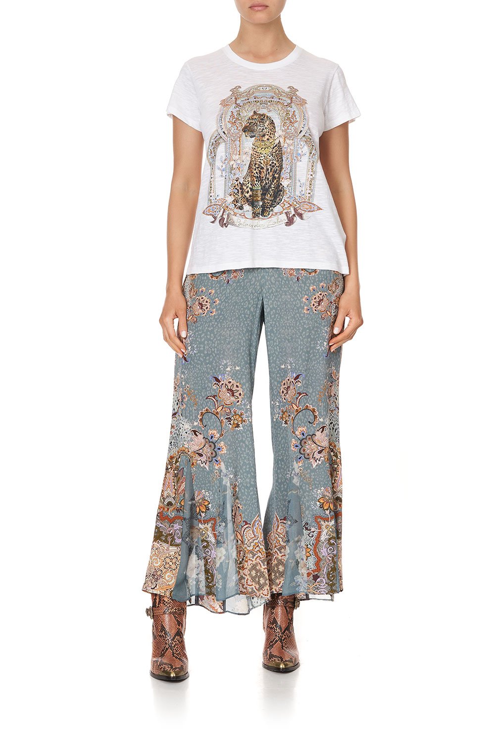 SLIM FIT ROUND NECK T-SHIRT LE PALAIS DU ZAHIR