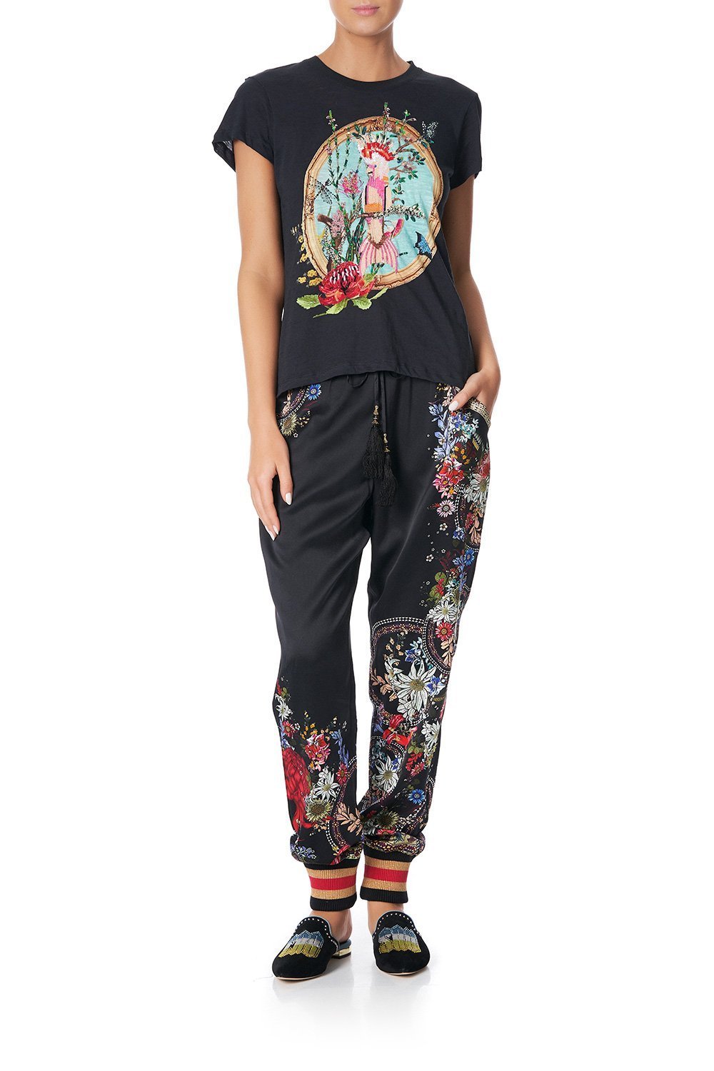 SLIM FIT ROUND NECK T-SHIRT MS MATILDA