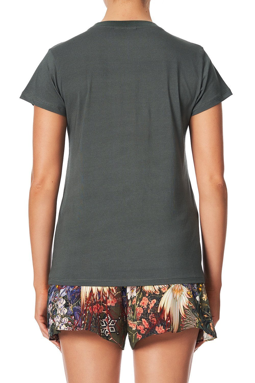 SLIM FIT ROUND NECK T-SHIRT WATCHFUL WINGS