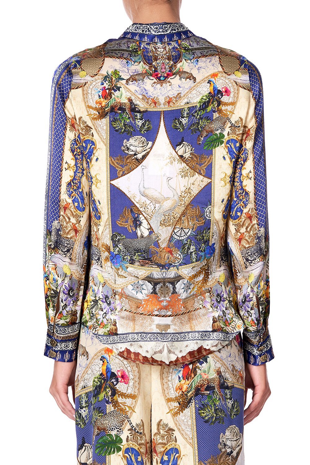 SLIM FIT LONG SLEEVE SHIRT MUSE NOVELS