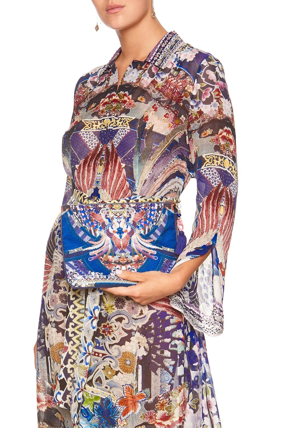 SMALL CANVAS CLUTCH DARLING'S DESTINY