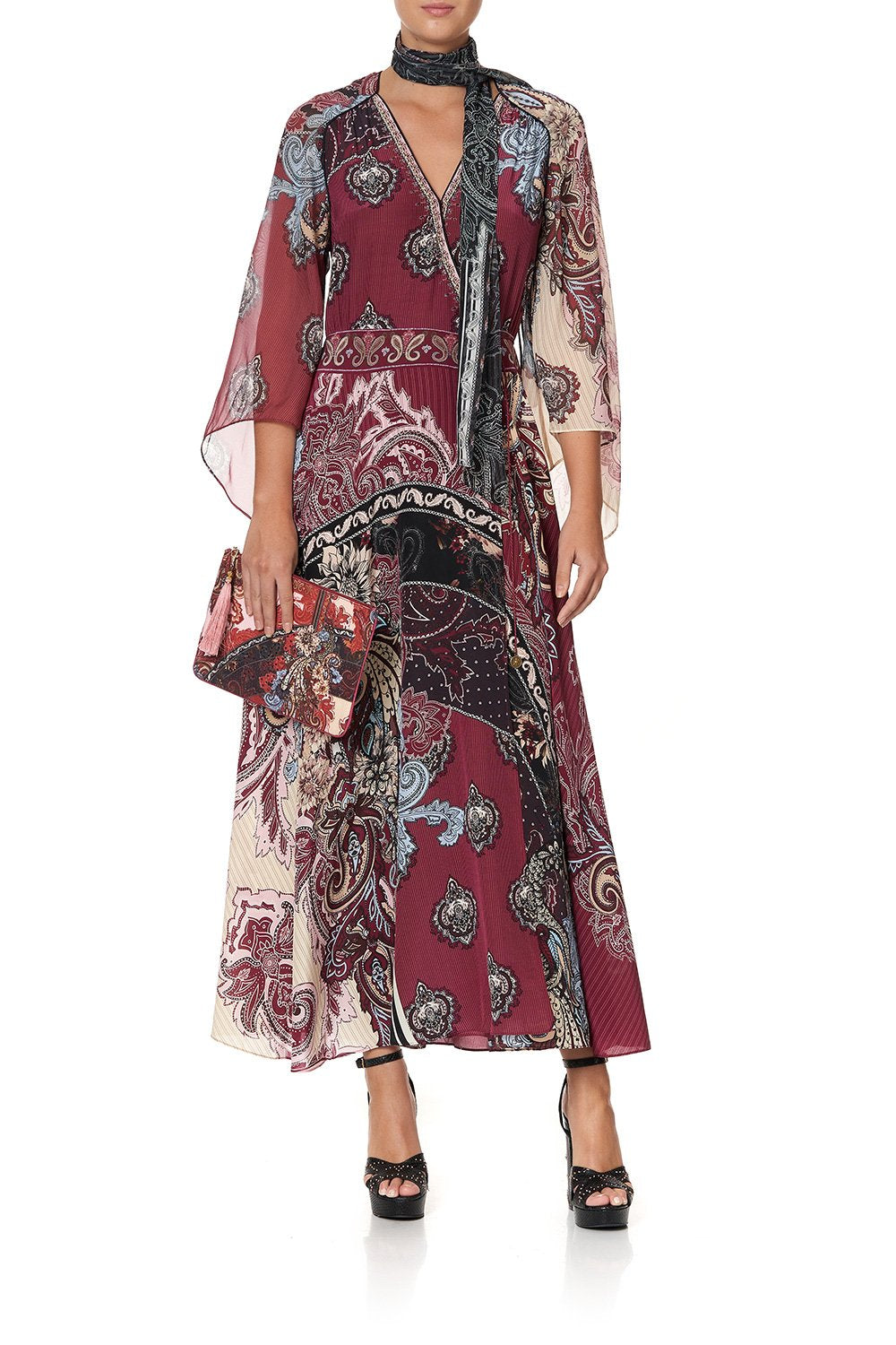 SMALL CANVAS CLUTCH TALE OF THE FIRE BIRD