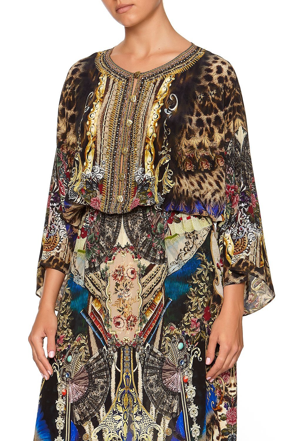 SPLIT POCKET DRESS STRONGER TOGETHER