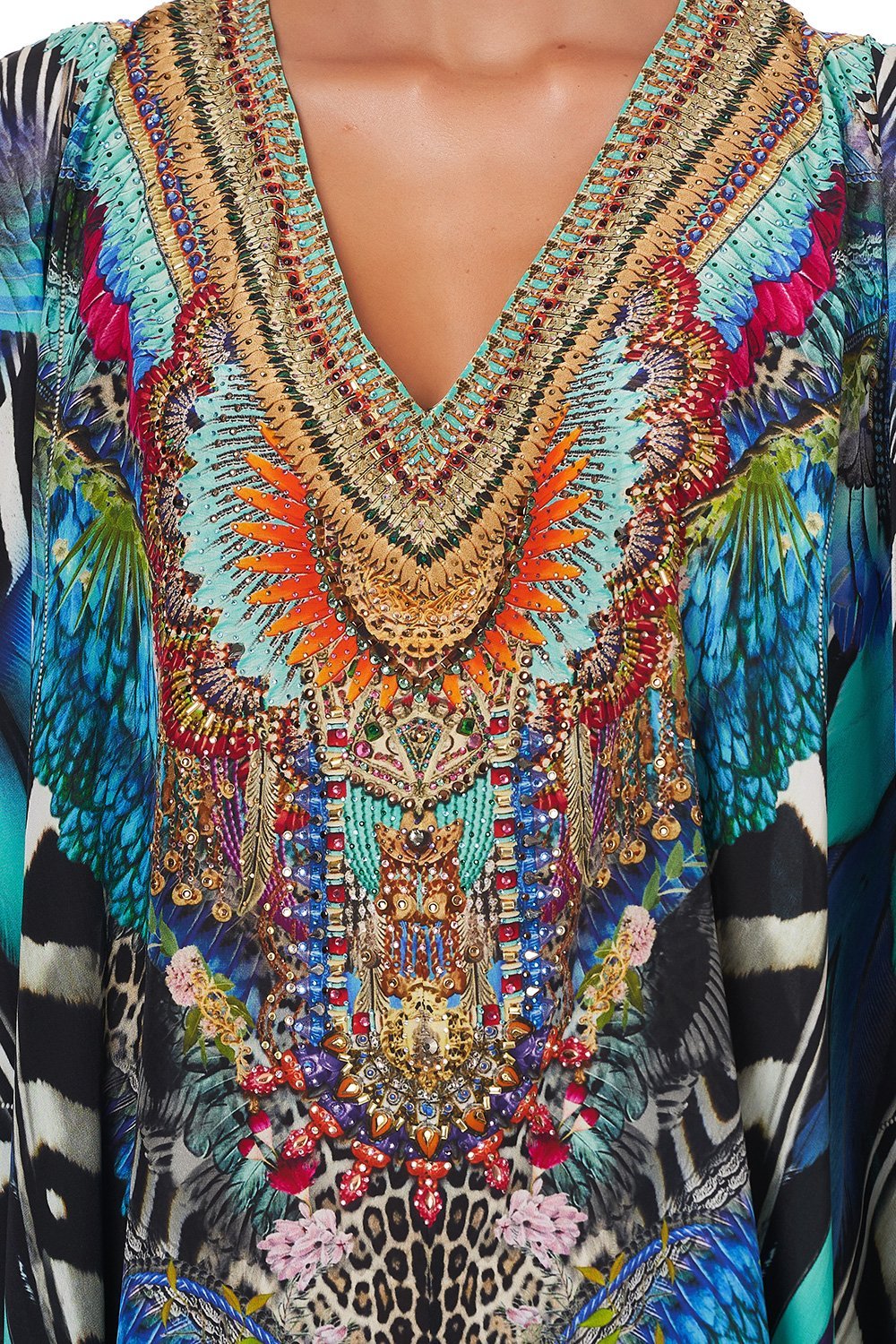 SPLIT SHOULDER SHORT KAFTAN CAFE NAIROBI