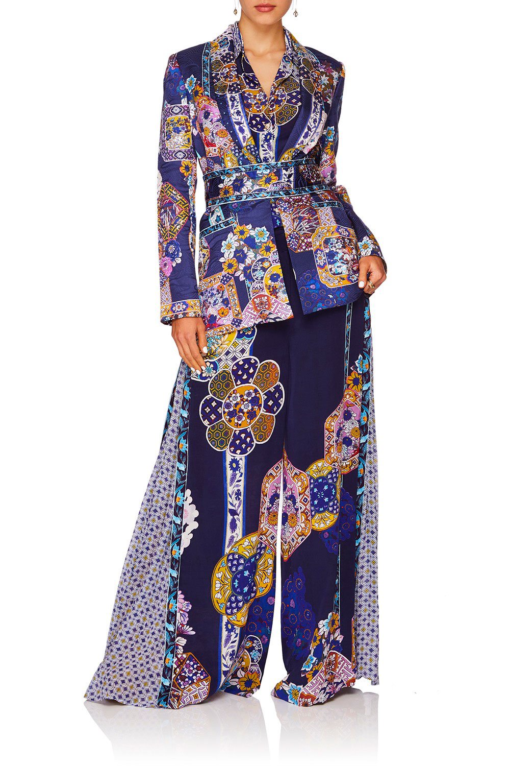 CAMILLA STAR GAZER BLAZER WCHIFFON CONTRAST