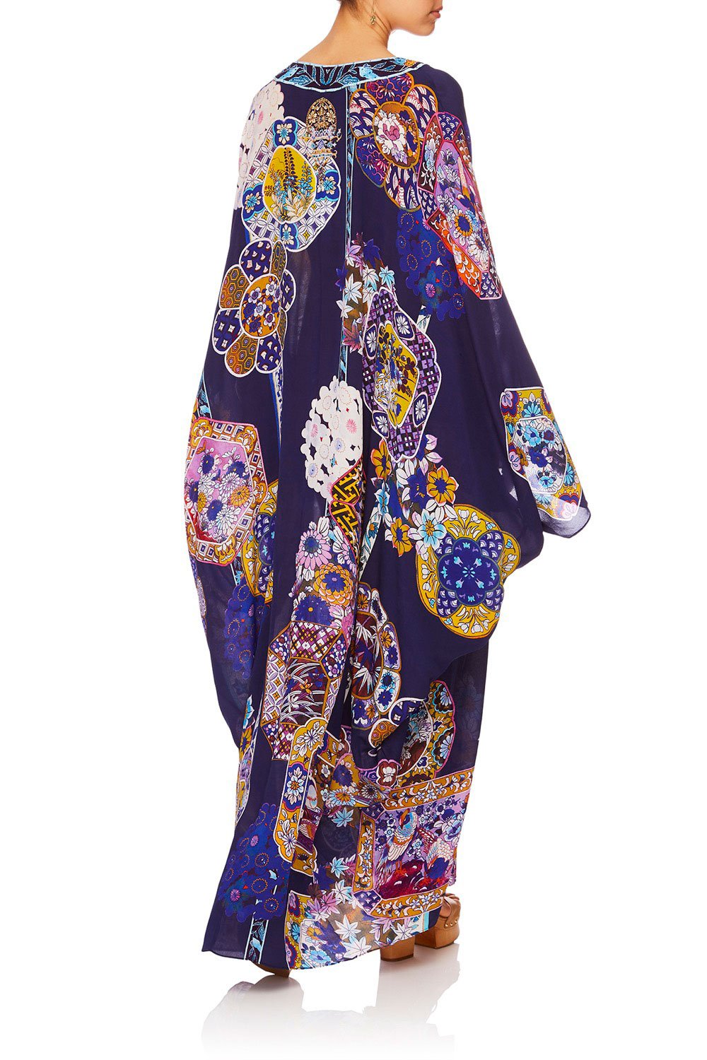 CAMILLA STAR GAZER BLOUSON SLEEVE KAFTAN