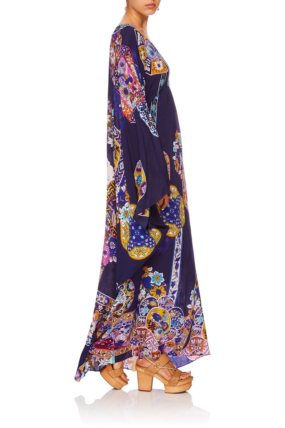 CAMILLA STAR GAZER BLOUSON SLEEVE KAFTAN