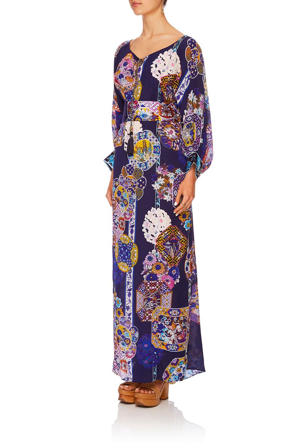 CAMILLA STAR GAZER RAGLAN SLEEVE DRESS W CUFFS