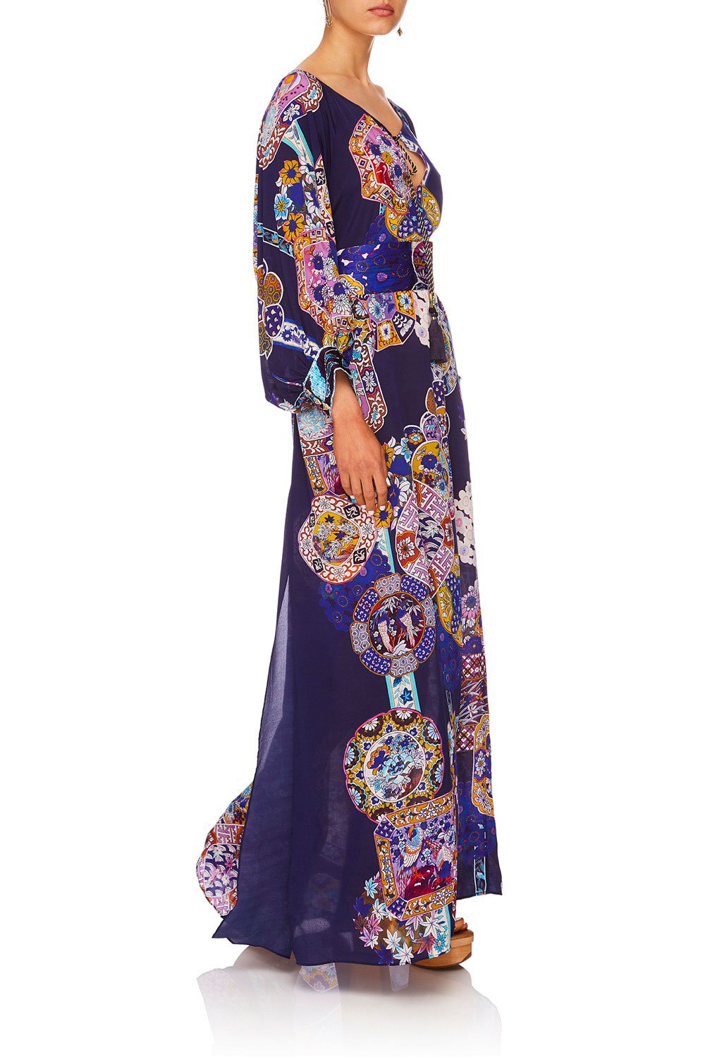 CAMILLA STAR GAZER RAGLAN SLEEVE DRESS W CUFFS